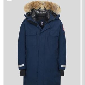 Mens Canada Goose Updated Westmount Parka in Navy | Size: Medium | NWT